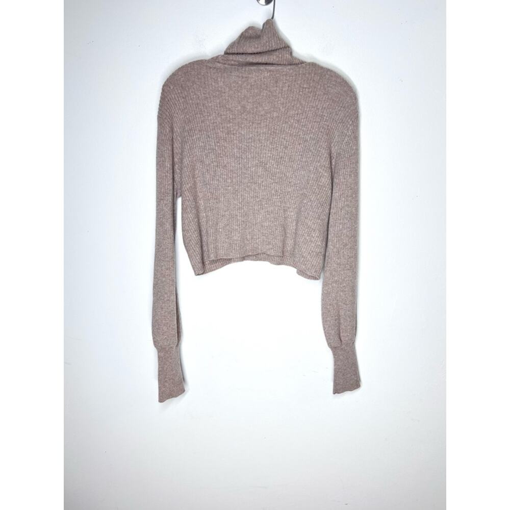 Reformation Luisa Cashmere Oversized Turtleneck Sweater Sz M - Picture 3 of 4